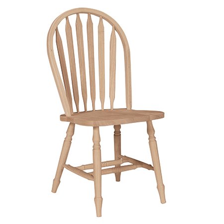 Arrowback Windsor — Turned Legs